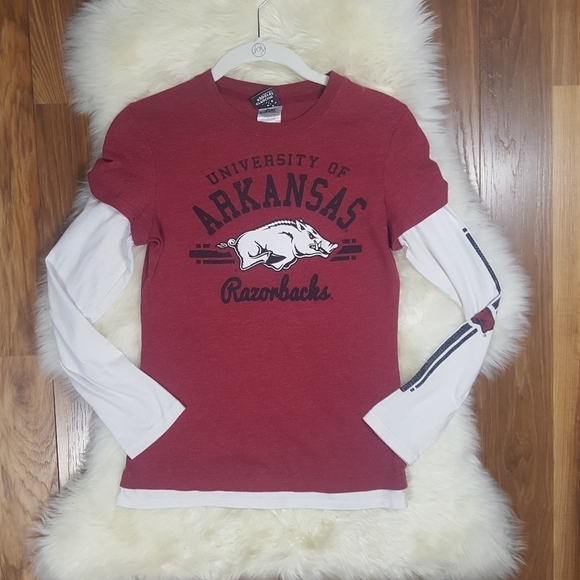 Creative Apparel Long Sleeve Razorbacks Small - Picture 1 of 7